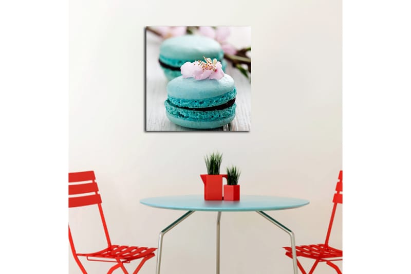 Canvastavla Floral Flerfärgad - 45x45 cm - Inredning - Tavlor & posters - Canvastavla