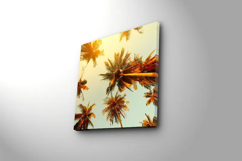 Canvastavla Floral Flerfärgad - 45x45 cm - Inredning - Tavlor & posters - Canvastavla