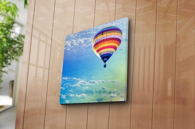 Canvastavla Floral Flerfärgad - 45x45 cm - Inredning - Tavlor & posters - Canvastavla