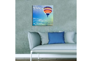 Canvastavla Floral Flerfärgad - 45x45 cm - Inredning - Tavlor & posters - Canvastavla