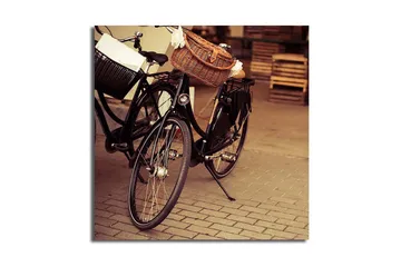 Canvastavla Floral Flerfärgad - 45x45 cm - Inredning - Tavlor & posters - Canvastavla