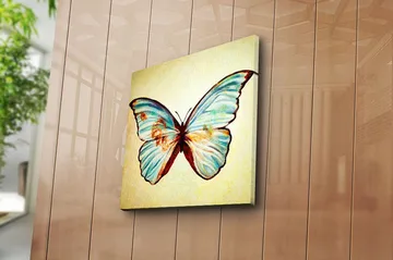 Canvastavla Floral Flerfärgad - 45x45 cm - Inredning - Tavlor & posters - Canvastavla