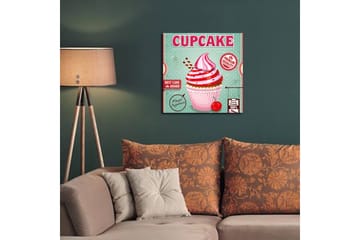 Canvastavla Floral Flerfärgad - 45x45 cm - Inredning - Tavlor & posters - Canvastavla