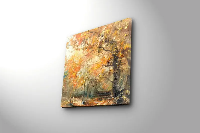 Canvastavla Floral Flerfärgad - 45x45 cm - Inredning - Tavlor & posters - Canvastavla