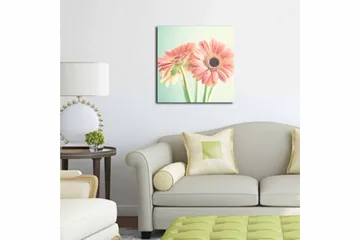 Canvastavla Floral Flerfärgad - 45x45 cm - Inredning - Tavlor & posters - Canvastavla