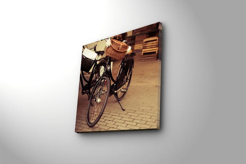 Canvastavla Floral Flerfärgad - 45x45 cm - Inredning - Tavlor & posters - Canvastavla