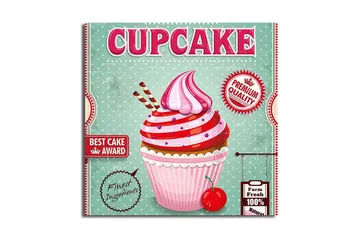 Canvastavla Floral Flerfärgad - 45x45 cm - Inredning - Tavlor & posters - Canvastavla