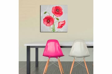 Canvastavla Floral Flerfärgad - 45x45 cm - Inredning - Tavlor & posters - Canvastavla