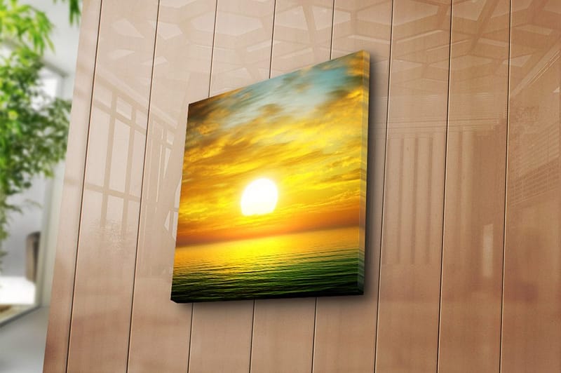 Canvastavla Floral Flerfärgad - 45x45 cm - Inredning - Tavlor & posters - Canvastavla