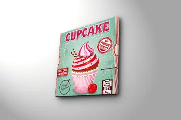 Canvastavla Floral Flerfärgad - 45x45 cm - Inredning - Tavlor & posters - Canvastavla