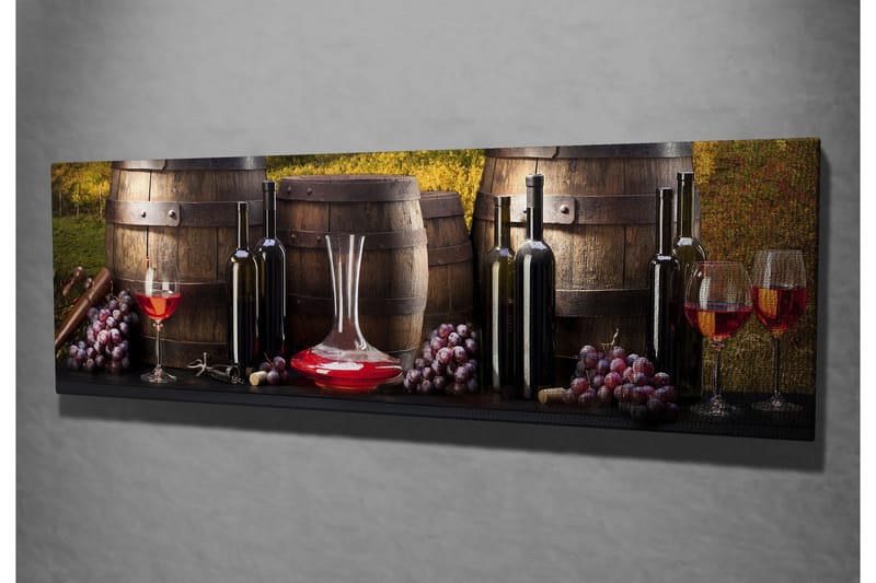 Canvastavla Franskt vintema - Svart - Inredning - Tavlor & posters - Canvastavla