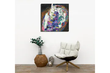 Canvastavla - Intim gemenskap mellan flera kvinnor i en färgglad omfamning - Grön / Lila / Rosa - Inredning - Tavlor & posters - Canvastavla