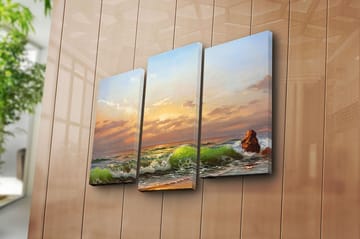 Canvastavla Kitchen 3-pack Flerfärgad - 20x39 cm - Inredning - Tavlor & posters - Canvastavla