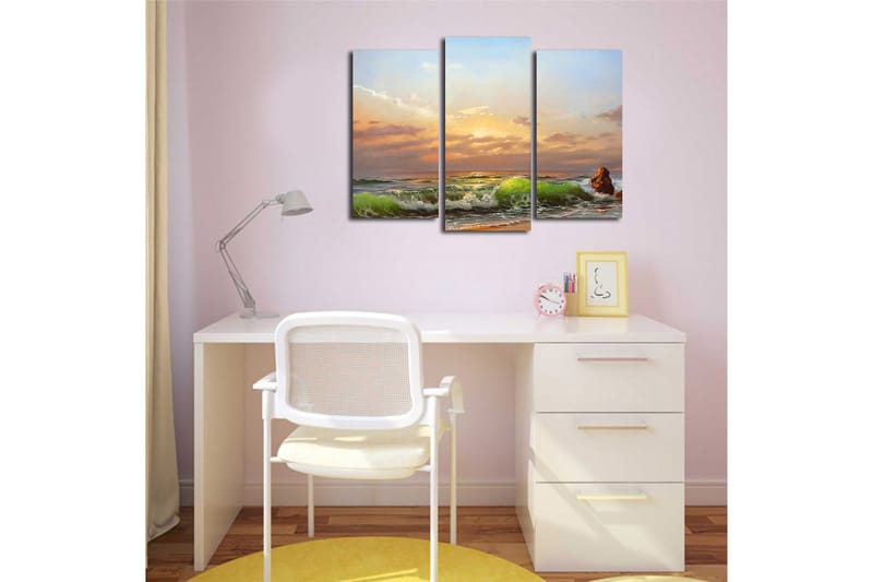 Canvastavla Kitchen 3-pack Flerfärgad - 20x39 cm - Inredning - Tavlor & posters - Canvastavla