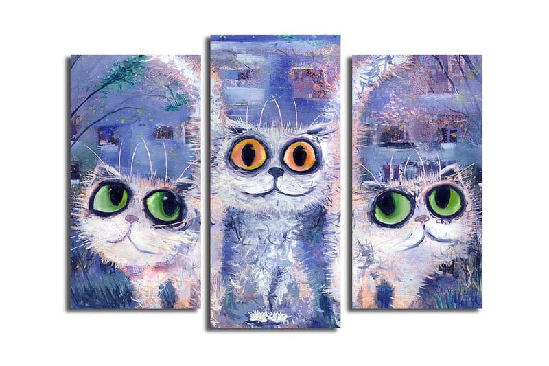 Canvastavla Kitchen 3-pack Flerfärgad - 20x39 cm - Inredning - Tavlor & posters - Canvastavla