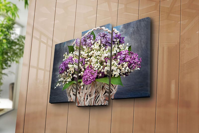Canvastavla Kitchen 3-pack Flerfärgad - 20x39 cm - Inredning - Tavlor & posters - Canvastavla