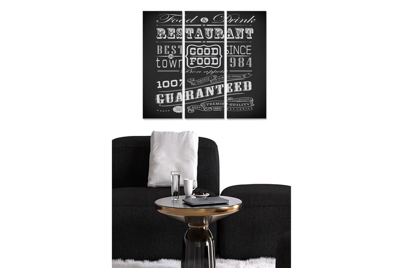 Canvastavla Kitchen 3-pack Flerfärgad - 20x50 cm - Inredning - Tavlor & posters - Canvastavla