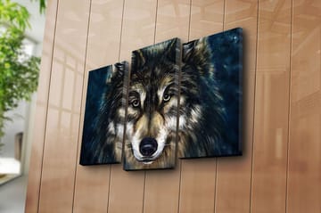 Canvastavla Kitchen 3-pack Flerfärgad - 20x39 cm - Inredning - Tavlor & posters - Canvastavla