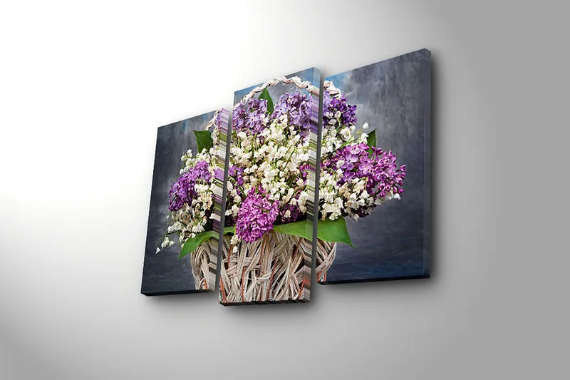 Canvastavla Kitchen 3-pack Flerfärgad - 20x39 cm - Inredning - Tavlor & posters - Canvastavla