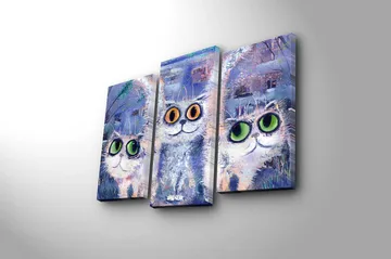 Canvastavla Kitchen 3-pack Flerfärgad - 20x39 cm - Inredning - Tavlor & posters - Canvastavla