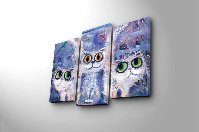 Canvastavla Kitchen 3-pack Flerfärgad - 20x39 cm - Inredning - Tavlor & posters - Canvastavla