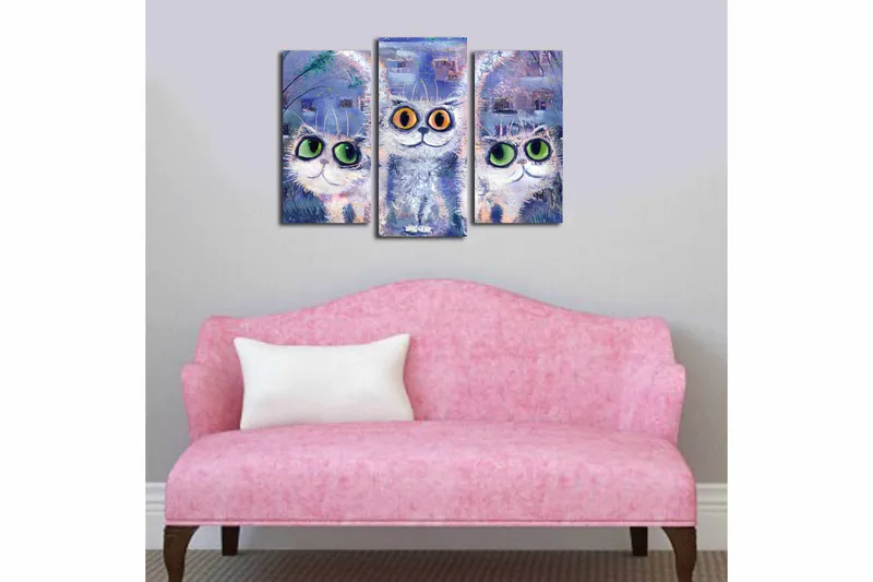 Canvastavla Kitchen 3-pack Flerfärgad - 20x39 cm - Inredning - Tavlor & posters - Canvastavla