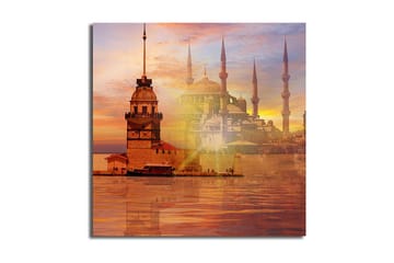 Canvastavla Music Flerfärgad - 45x45 cm - Inredning - Tavlor & posters - Canvastavla