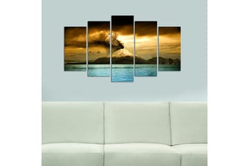 Canvastavla Nature 5-pack Flerfärgad - 20x60 cm - Inredning - Tavlor & posters - Canvastavla