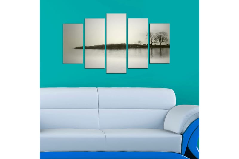 Canvastavla Nature 5-pack Flerfärgad - 20x60 cm - Inredning - Tavlor & posters - Canvastavla