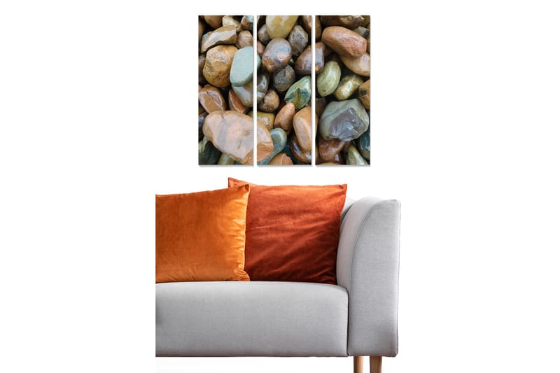 Canvastavla Nautical 3-pack Flerfärgad - 20x50 cm - Inredning - Tavlor & posters - Canvastavla