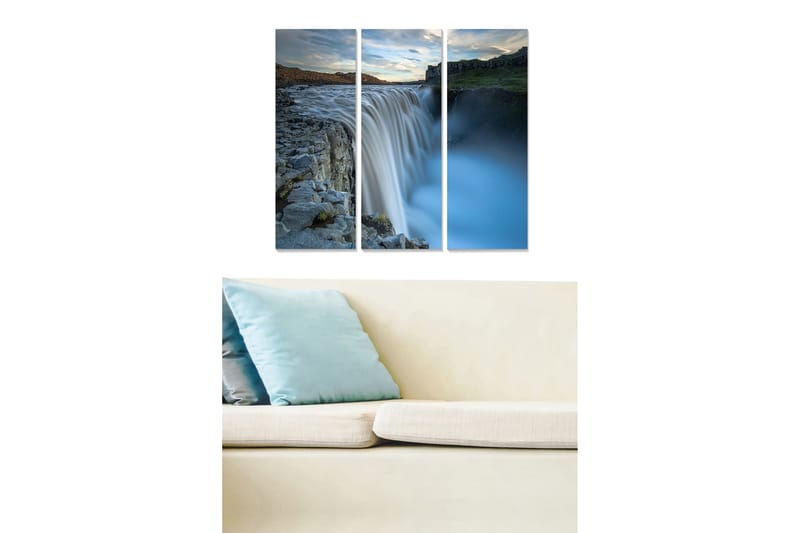 Canvastavla Nautical 3-pack Flerfärgad - 20x50 cm - Inredning - Tavlor & posters - Canvastavla