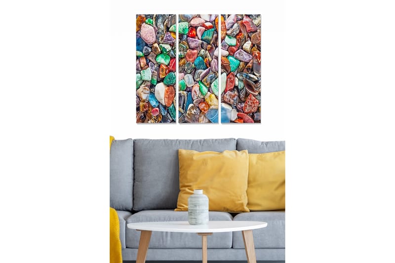 Canvastavla Nautical 3-pack Flerfärgad - 20x50 cm - Inredning - Tavlor & posters - Canvastavla