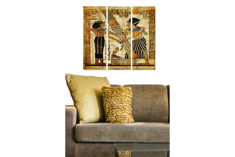 Canvastavla Oriental 3-pack Flerfärgad - 20x50 cm - Inredning - Tavlor & posters - Canvastavla