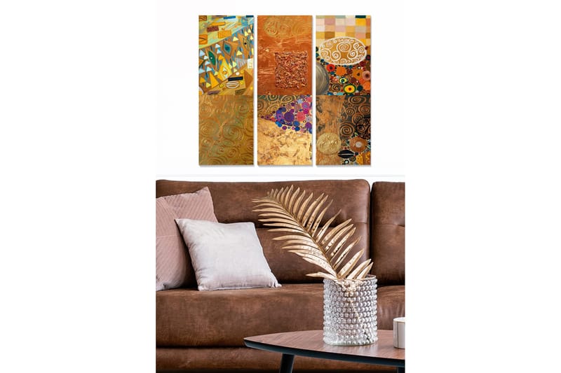 Canvastavla Oriental 3-pack Flerfärgad - 20x50 cm - Inredning - Tavlor & posters - Canvastavla