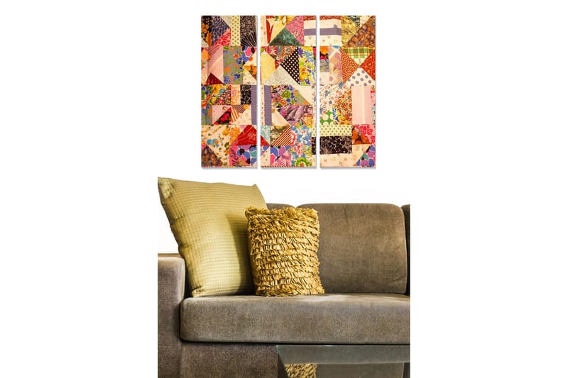 Canvastavla Oriental 3-pack Flerfärgad - 20x50 cm - Inredning - Tavlor & posters - Canvastavla