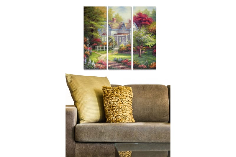 Canvastavla Scenic 3-pack Flerfärgad - 20x50 cm - Inredning - Tavlor & posters - Canvastavla
