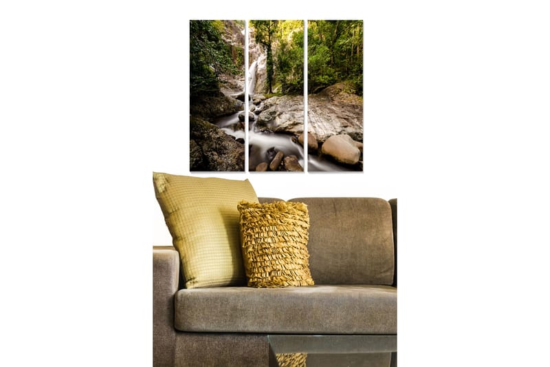 Canvastavla Scenic 3-pack Flerfärgad - 20x50 cm - Inredning - Tavlor & posters - Canvastavla