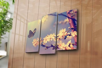 Canvastavla Scenic 3-pack Flerfärgad - 20x39 cm - Inredning - Tavlor & posters - Canvastavla