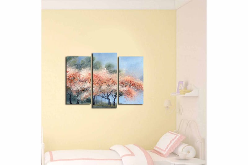 Canvastavla Scenic 3-pack Flerfärgad - 20x39 cm - Inredning - Tavlor & posters - Canvastavla