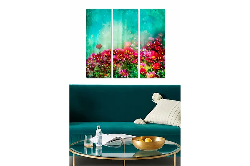 Canvastavla Scenic 3-pack Flerfärgad - 20x50 cm - Inredning - Tavlor & posters - Canvastavla