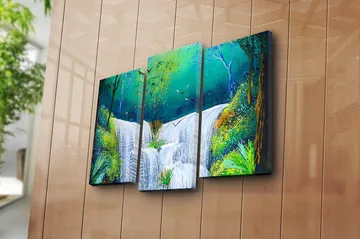 Canvastavla Scenic 3-pack Flerfärgad - 20x39 cm - Inredning - Tavlor & posters - Canvastavla