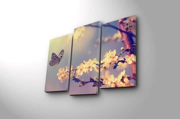 Canvastavla Scenic 3-pack Flerfärgad - 20x39 cm - Inredning - Tavlor & posters - Canvastavla