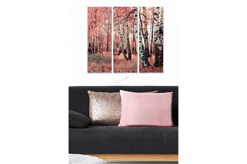 Canvastavla Scenic 3-pack Flerfärgad, 20x50 cm