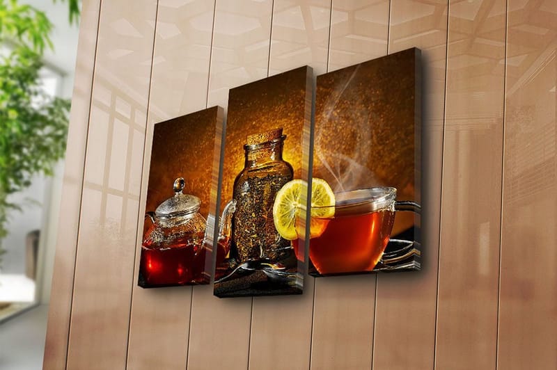 Canvastavla Scenic 3-pack Flerfärgad - 20x39 cm - Inredning - Tavlor & posters - Canvastavla