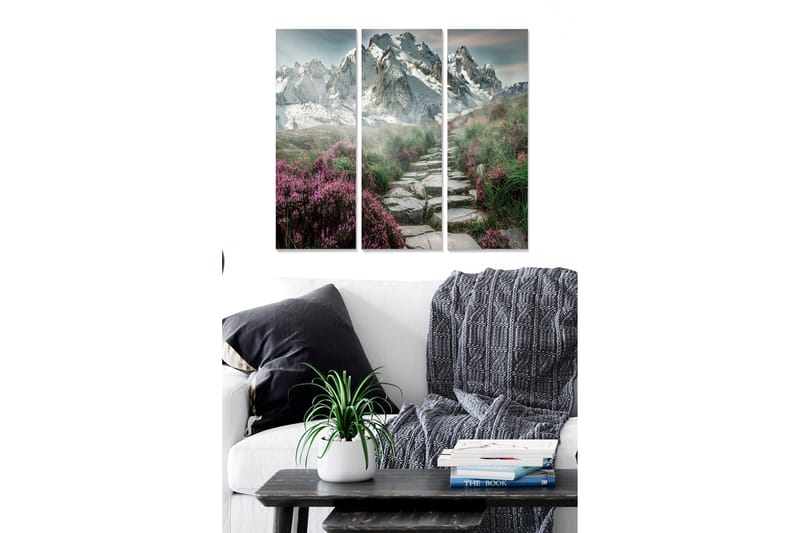 Canvastavla Scenic 3-pack Flerfärgad, 20x50 cm