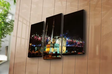 Canvastavla Scenic 3-pack Flerfärgad - 20x39 cm - Inredning - Tavlor & posters - Canvastavla