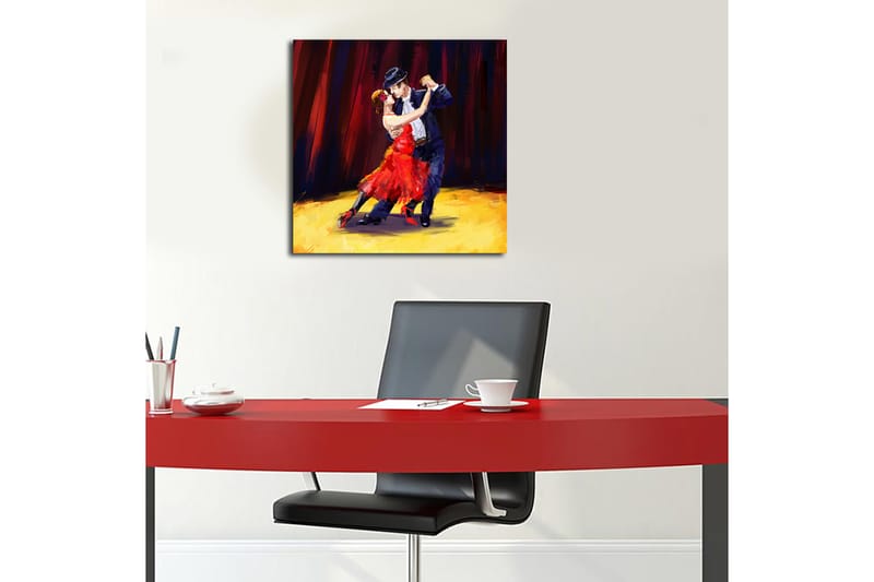 Canvastavla Scenic Flerfärgad - 45x45 cm - Inredning - Tavlor & posters - Canvastavla