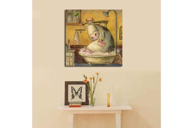 Canvastavla Scenic Flerfärgad - 45x45 cm - Inredning - Tavlor & posters - Canvastavla