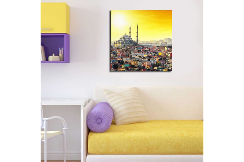 Canvastavla Scenic Flerfärgad - 45x45 cm - Inredning - Tavlor & posters - Canvastavla