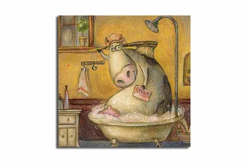 Canvastavla Scenic Flerfärgad - 45x45 cm - Inredning - Tavlor & posters - Canvastavla